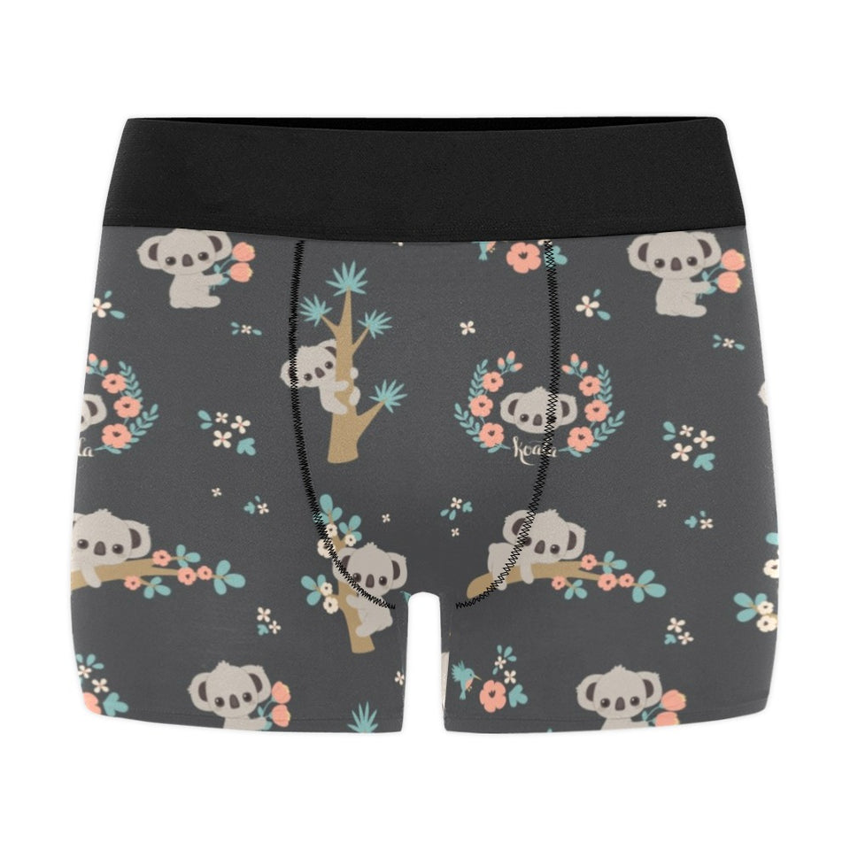 Cute koala pattern Men's All Over Print Boxer Briefs Men's Underwear