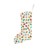 Colorful american football ball pattern Christmas Stocking