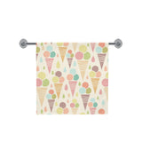 Ice cream cone pattern Bath Towel