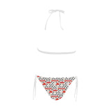 Red mushroom dot pattern Sexy Bikinis Two-Piece Swimsuits