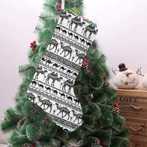 Camel polynesian tribal pattern Christmas Stocking