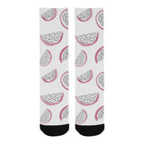 dragon fruit pattern Crew Socks