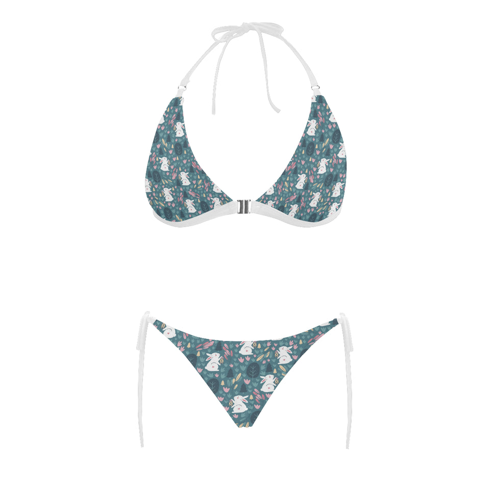 Cute rabbit pattern Sexy Bikinis Two-Piece Swimsuits
