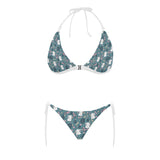 Cute rabbit pattern Sexy Bikinis Two-Piece Swimsuits