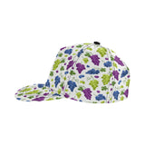 Grape pattern All Over Print Snapback Cap