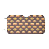 Sandwich Pattern Print Design 04 Car Sun Shade