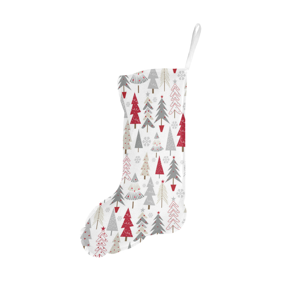 Cute Christmas tree pattern Christmas Stocking