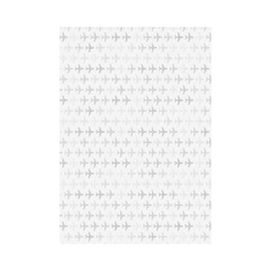 Airplane print pattern House Flag Garden Flag