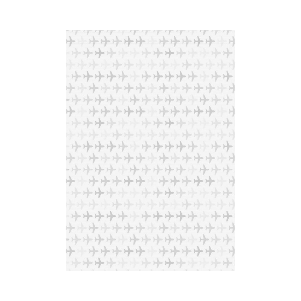 Airplane print pattern House Flag Garden Flag