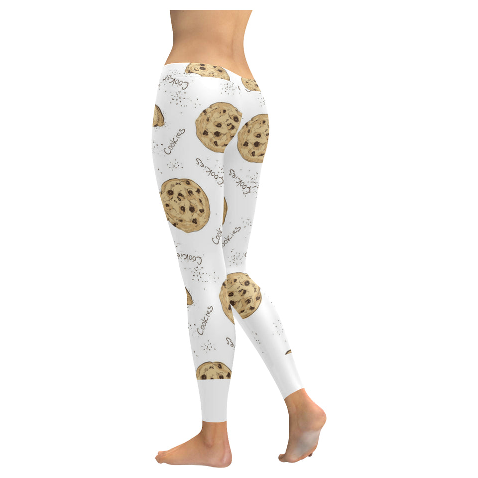 Sketch style cookie pattern Women's Legging Fulfilled In US