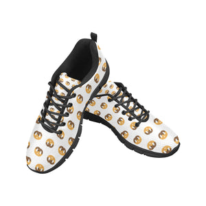 Pretzels Pattern Print Design 02 Women's Sneaker Shoes