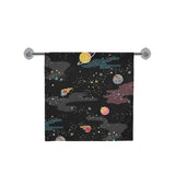 space pattern Bath Towel