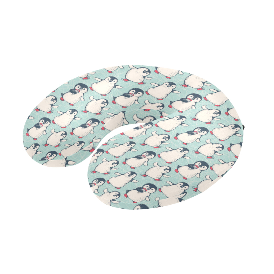Cute Penguin pattern U-Shaped Travel Neck Pillow