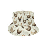 Cute rooster chicken cock Unisex Bucket Hat
