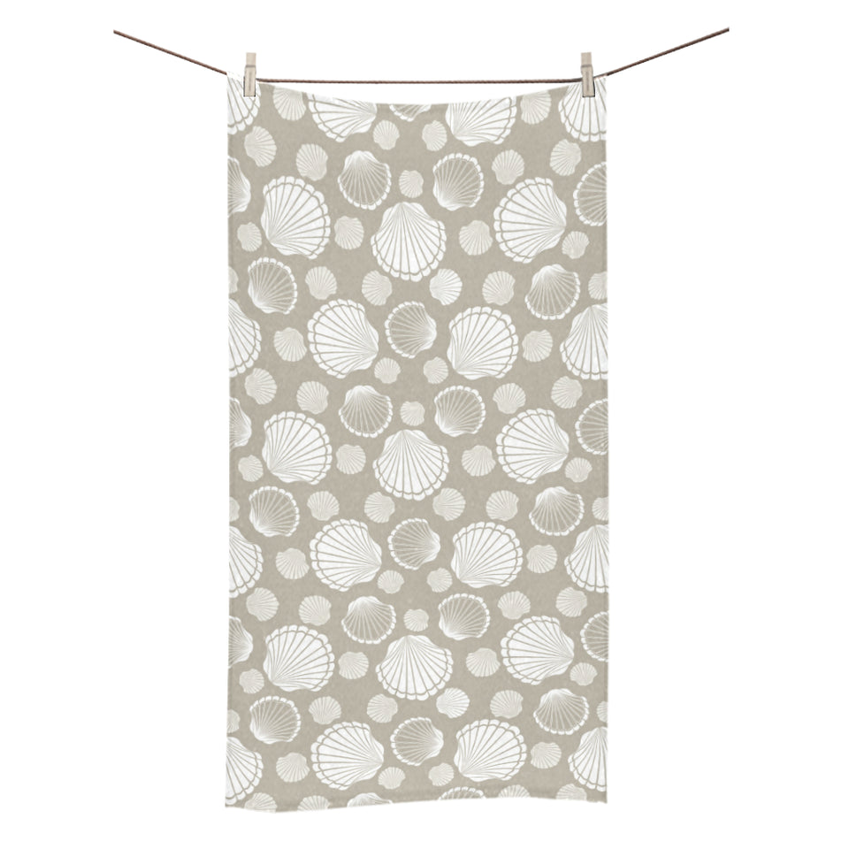 Scallop shell pattern Bath Towel