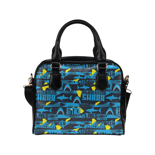 Shark dangerous Shoulder Handbag
