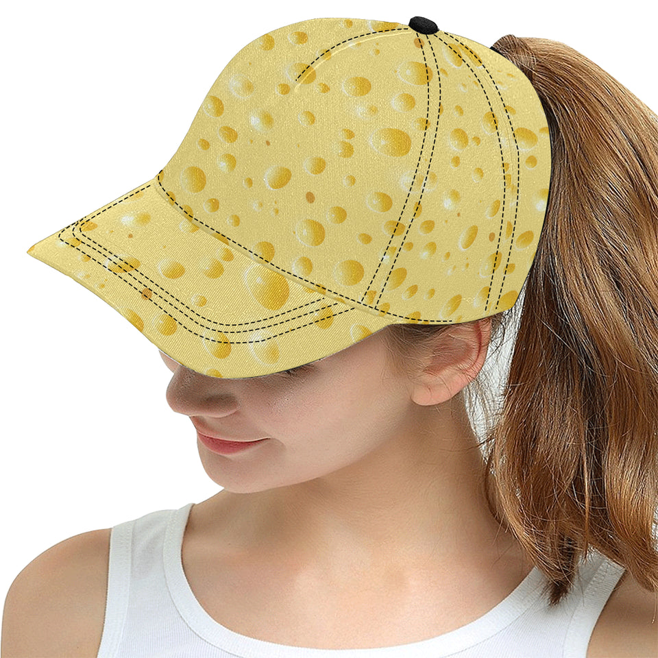 Cheese texture All Over Print Snapback Cap