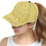 Cheese texture All Over Print Snapback Cap