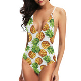 Pineapples design pattern Women's One-Piece Swimsuit