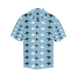 Stingray Pattern Print Design 03 Men's All Over Print Hawaiian Shirt (Model T58)