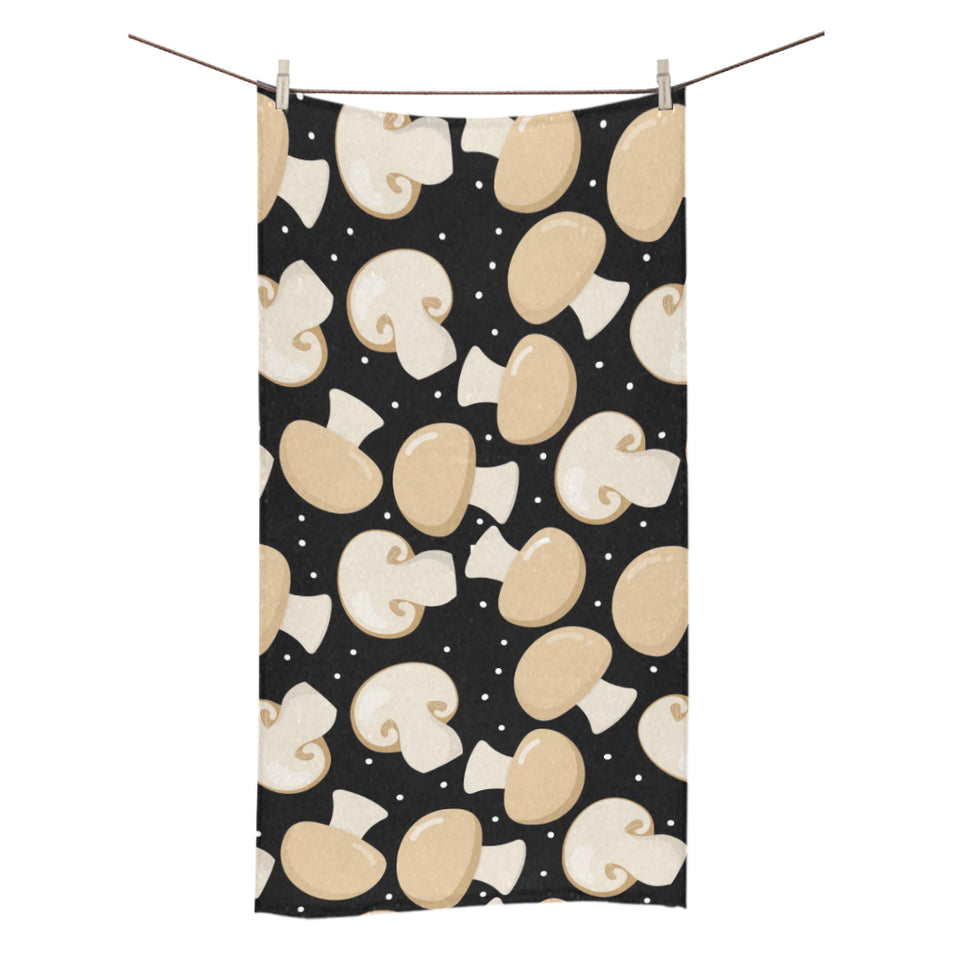 Champignon mushroom pattern Bath Towel