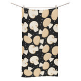 Champignon mushroom pattern Bath Towel