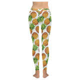 Pineapples design pattern Women's Legging Fulfilled In US