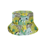 Hand drawn windmill pattern Unisex Bucket Hat