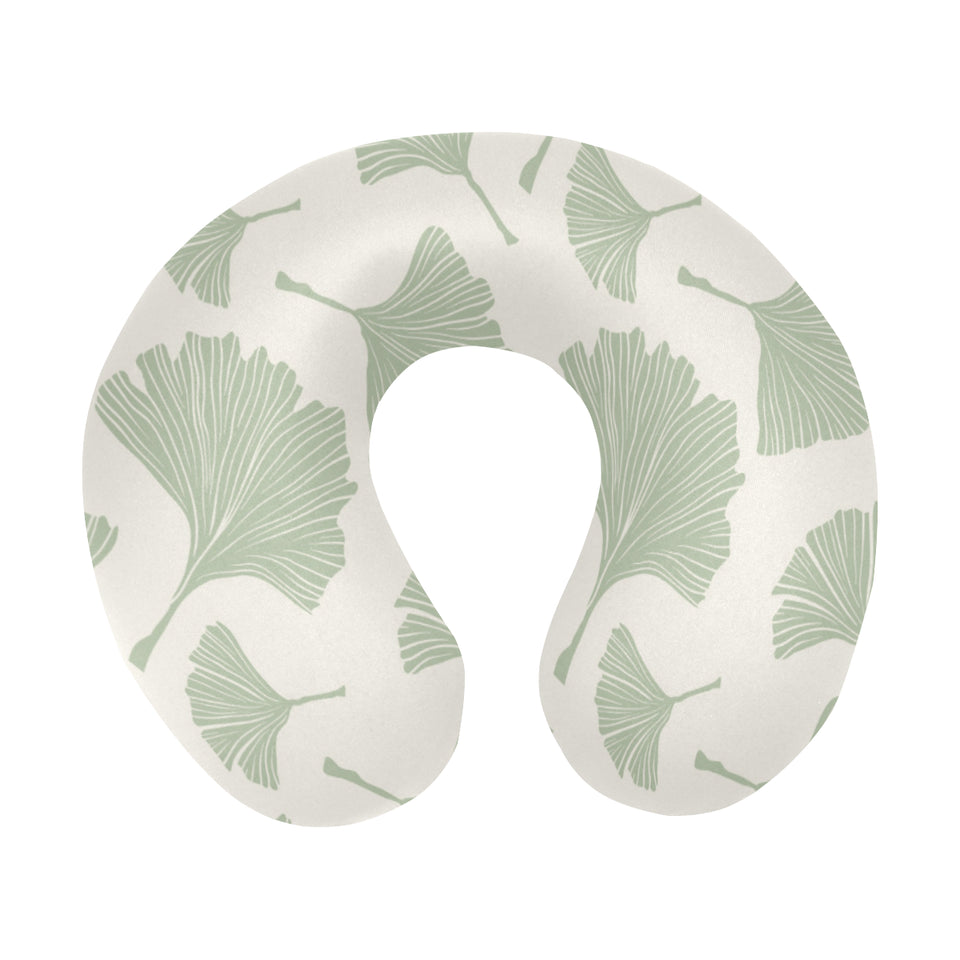 Ginkgo leaves pattern U-Shaped Travel Neck Pillow