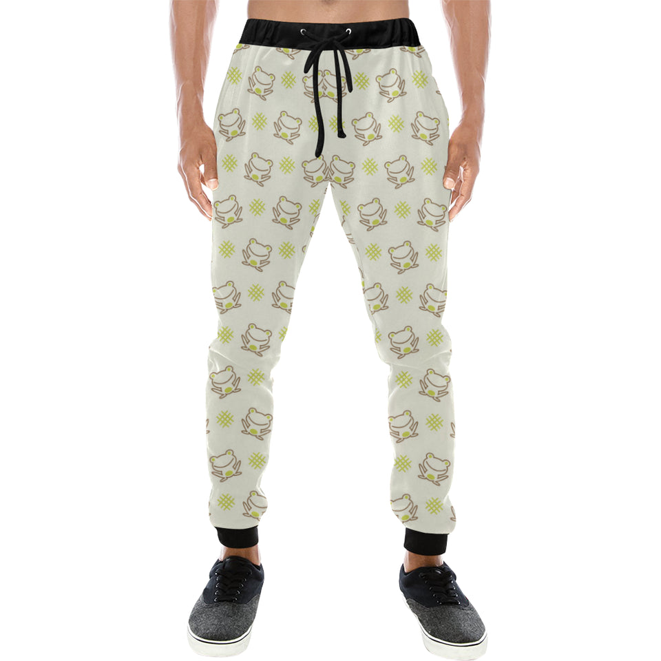 Cute cartoon frog baby pattern Unisex Casual Sweatpants