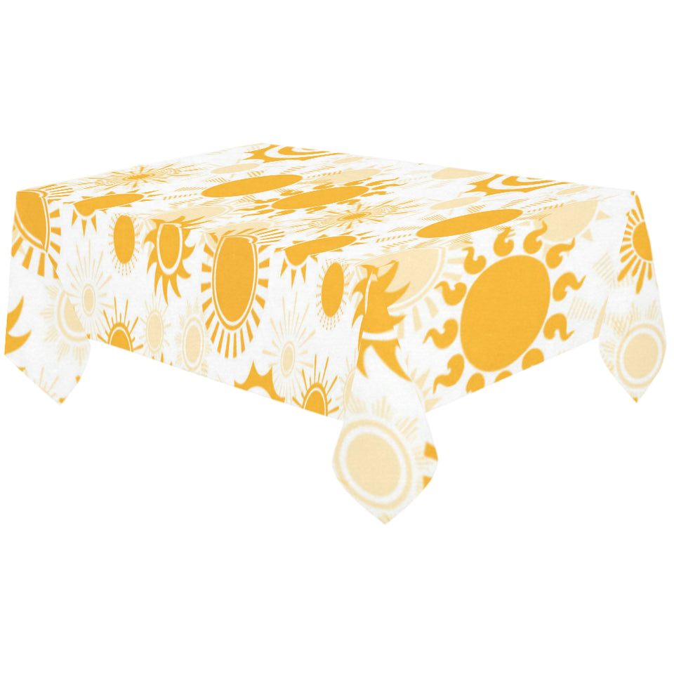 Sun design pattern Tablecloth