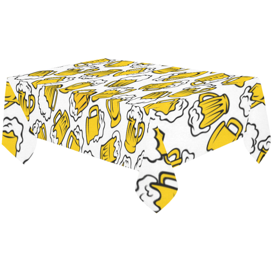 Beer design pattern Tablecloth