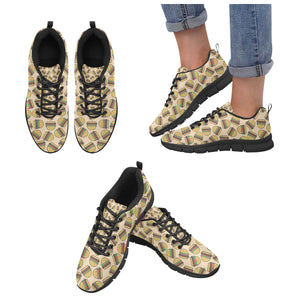 Hamburger Pattern Print Design 01 Women's Sneaker Shoes