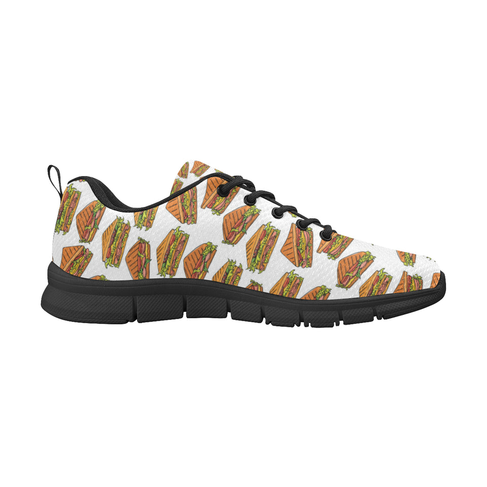 Sandwich Pattern Print Design 02 Women's Sneaker Shoes