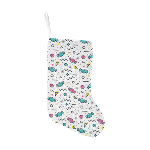 Candy design pattern Christmas Stocking