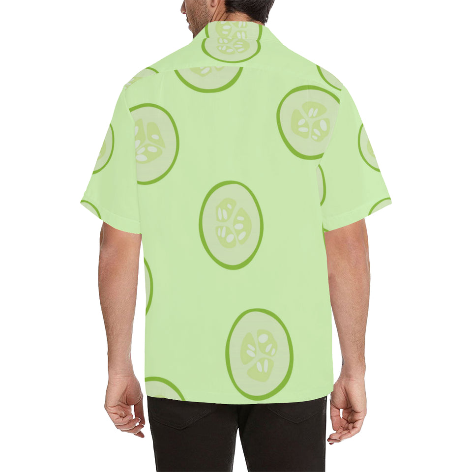 Cucumber pattern Men's All Over Print Hawaiian Shirt
