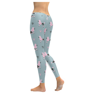 poodle dog pattern Women's Legging Fulfilled In US