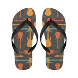 electric guitars pattern Unisex Flip Flops