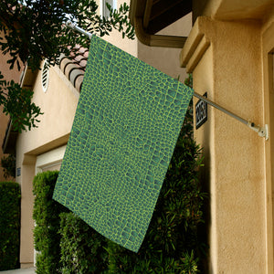 Crocodile Skin Printed House Flag Garden Flag