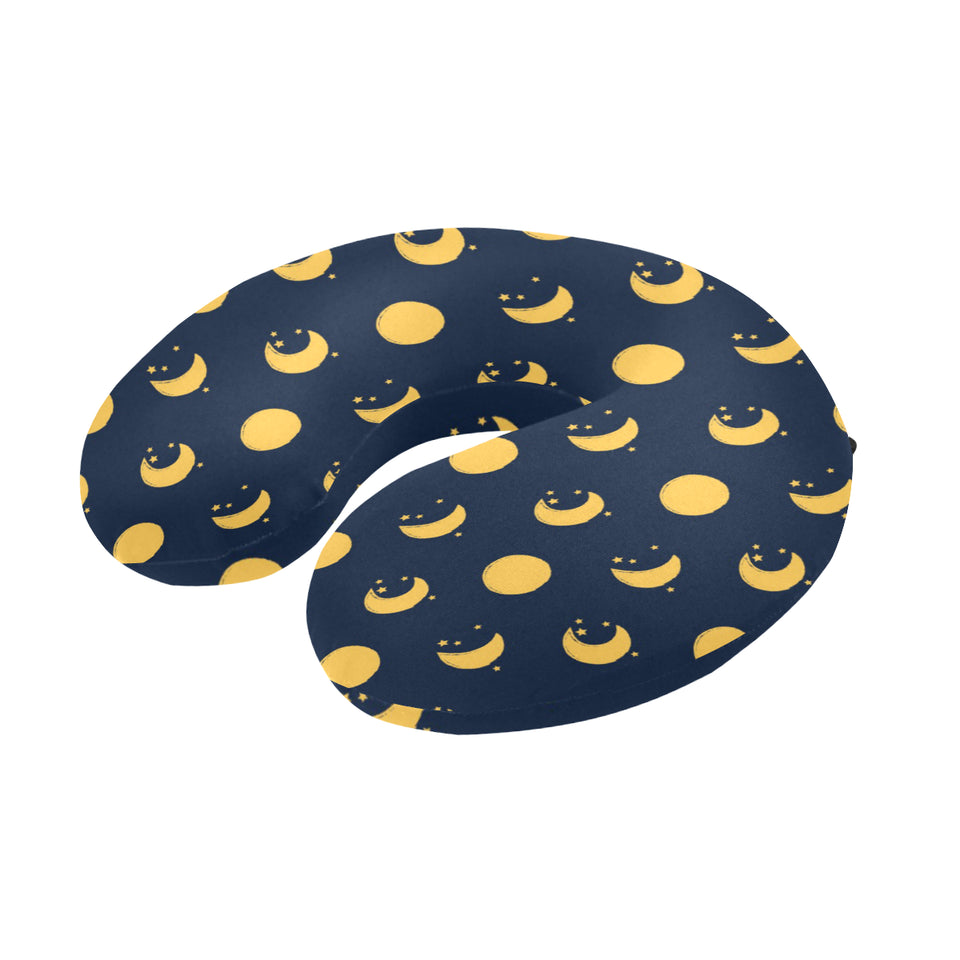 Moon star pattern U-Shaped Travel Neck Pillow