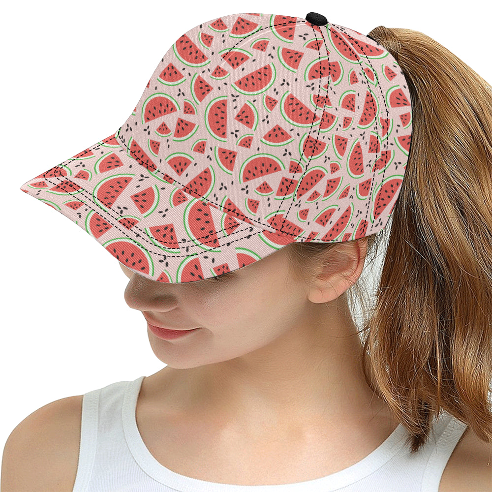 Watermelon pattern All Over Print Snapback Cap