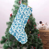 Coral Reef Pattern Print Design 01 Christmas Stocking