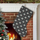 Piano Pattern Print Design 05 Christmas Stocking