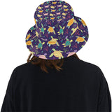 Colorful sea turtle pattern Unisex Bucket Hat