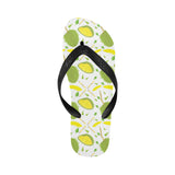 Durian pattern background Unisex Flip Flops