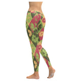 Cool Geometric lime pattern Women's Legging Fulfilled In US