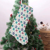 Tea pots Pattern Print Design 05 Christmas Stocking
