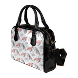 Watercolor sea turtle jellyfish pattern Shoulder Handbag