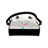 Colorful unicorn pattern Shoulder Handbag