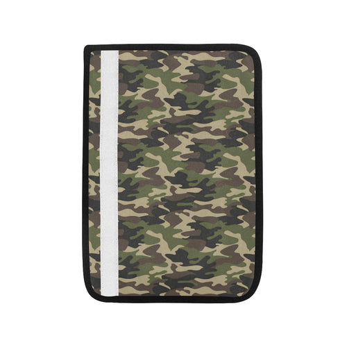 Dark Green camouflage pattern Car Seat Belt Cover